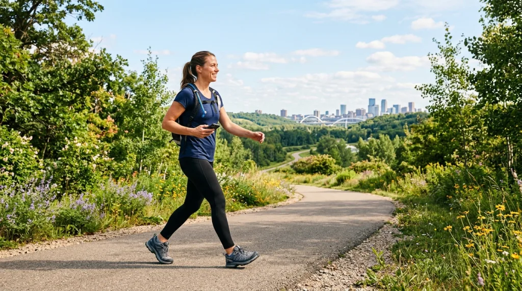 découvrez la conversion de 18 000 pas en kilomètres, la durée moyenne pour les parcourir, et les nombreux bienfaits pour votre santé.